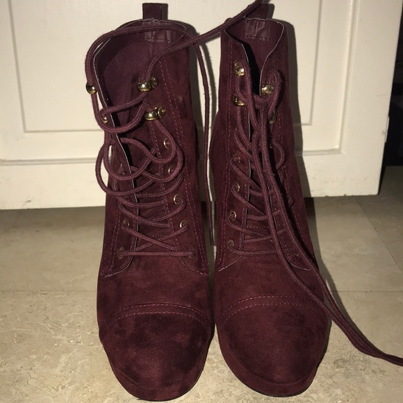 Suede Wedges - Picture 4 of 4